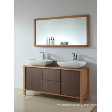 Bathroom Cabinet New Fashion Embossment Cabinet Design Bathroom Vanity Bathroom Furniture Bathroom Mirrored Cabinet (V-14168C)